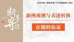 验证：新例预测与表述转换